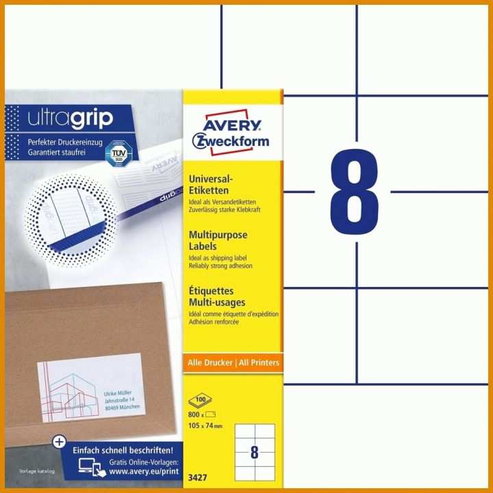 Unglaublich Universal Etiketten 70x36 Vorlage Word 1024x1024