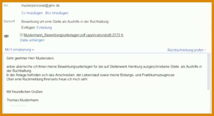 Außergewöhnlich Vorlage Anschreiben Rechnung Per Email 918x498