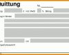 Phänomenal Vorlage Quittung Word 750x518