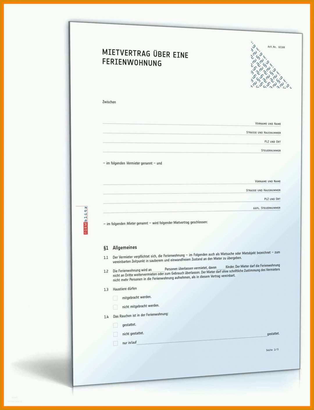 Schockierend Vorlage Rechnung Ferienwohnung 1640x2140