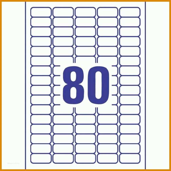 Fabelhaft Avery Zweckform Etiketten 3474 Word Vorlage 1000x1000