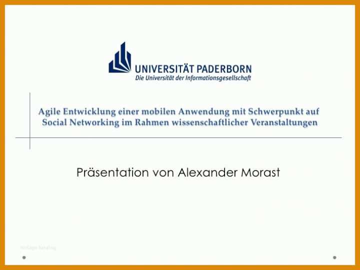 Bachelorarbeit Powerpoint Vorlage Prsentation Der Bachelorarbeit