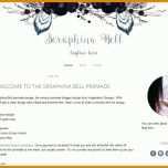 Selten Blog Design Vorlagen 1500x718