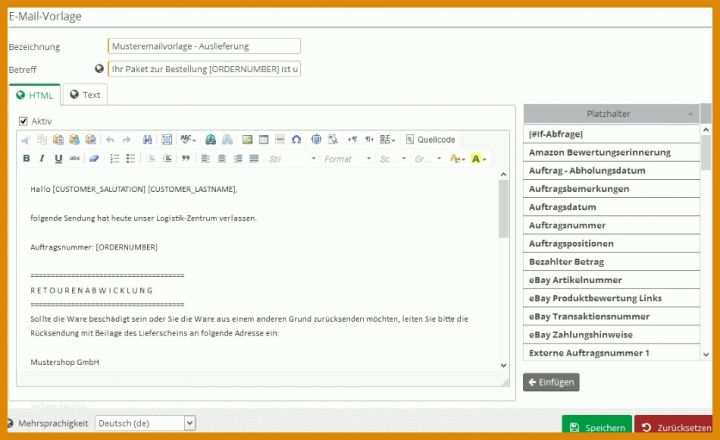 Exklusiv E Mail Vorlage 950x580