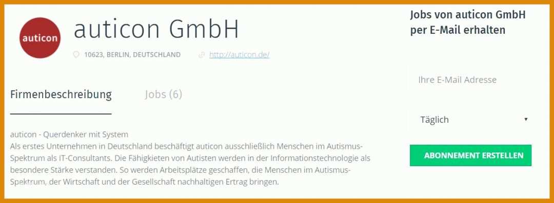 Moderne Firmenbeschreibung Vorlage 1261x463