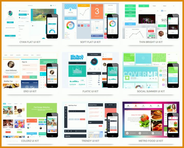 Homepage Design Vorlagen Responsive Webdesign Fuer Lau