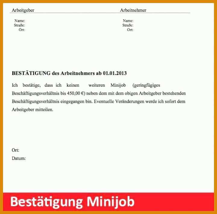 Spektakul r K ndigung Minijob Vorlage Word Sie Kennen M ssen Muster 