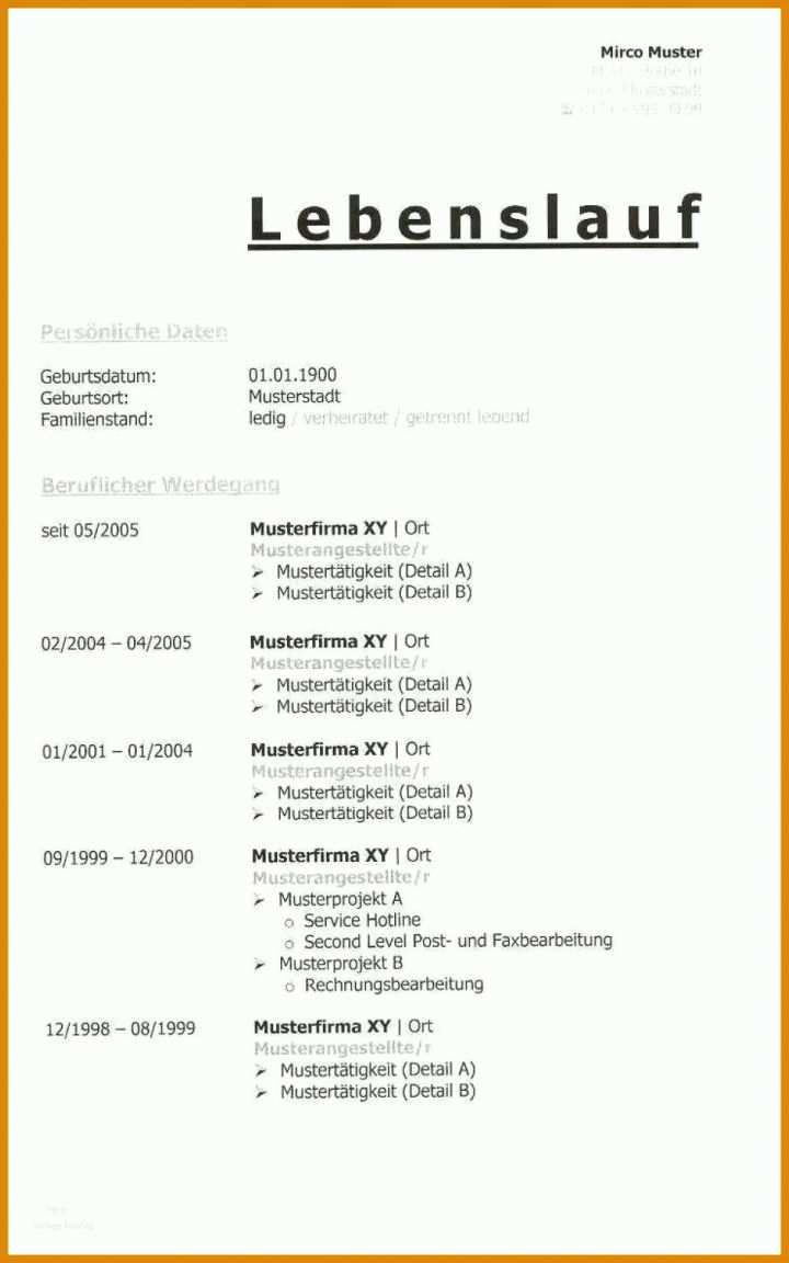 Moderne Lebenslauf Vorlage Nach Der Ausbildung 962x1539