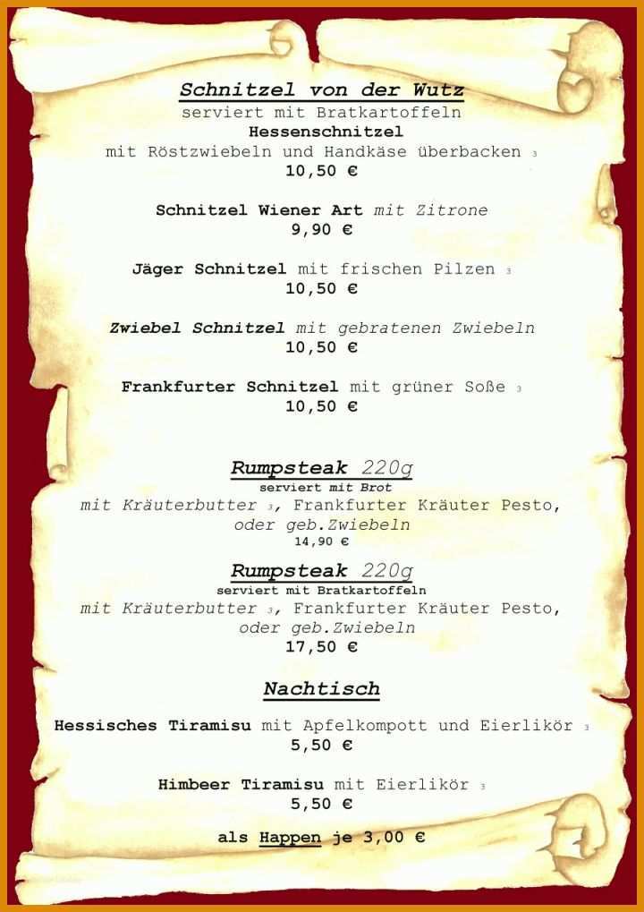 Unglaublich Speisekarte Vorlage Word 900x1274
