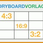 Auffällig Storyboard Vorlage 753x450