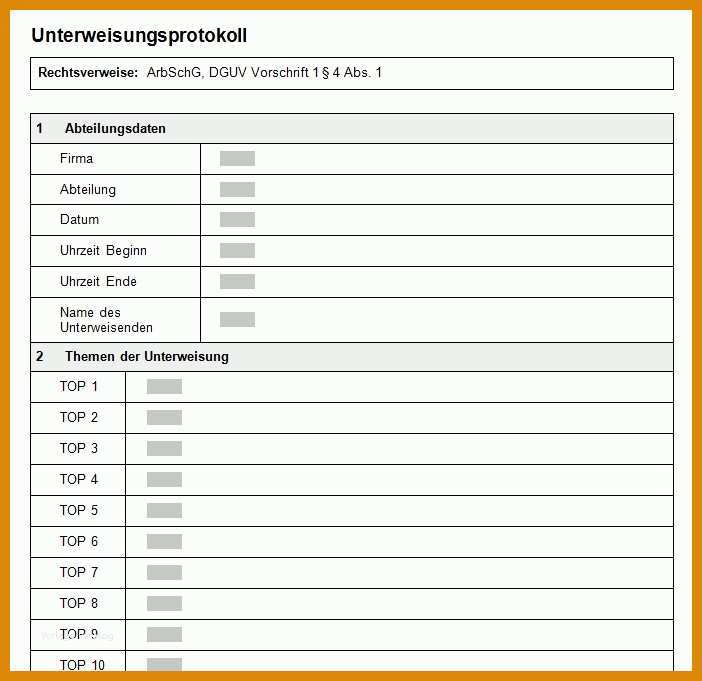 Einzigartig Vorlage Unterweisung Eup 702x681