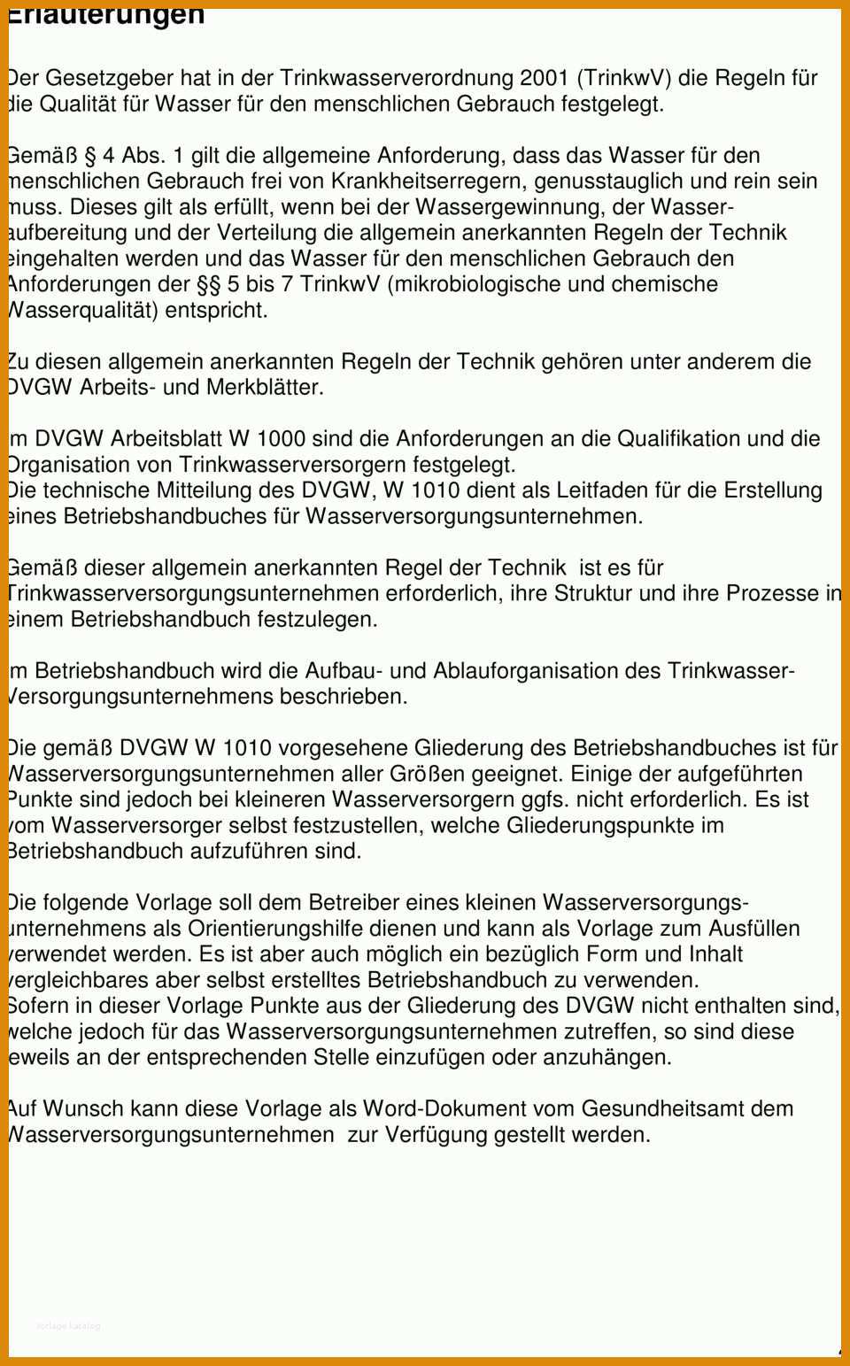 Fabelhaft Betriebshandbuch Vorlage Word 960x1543