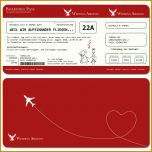 Neue Version Flugticket Vorlage Zum Ausdrucken Pdf 1600x1600