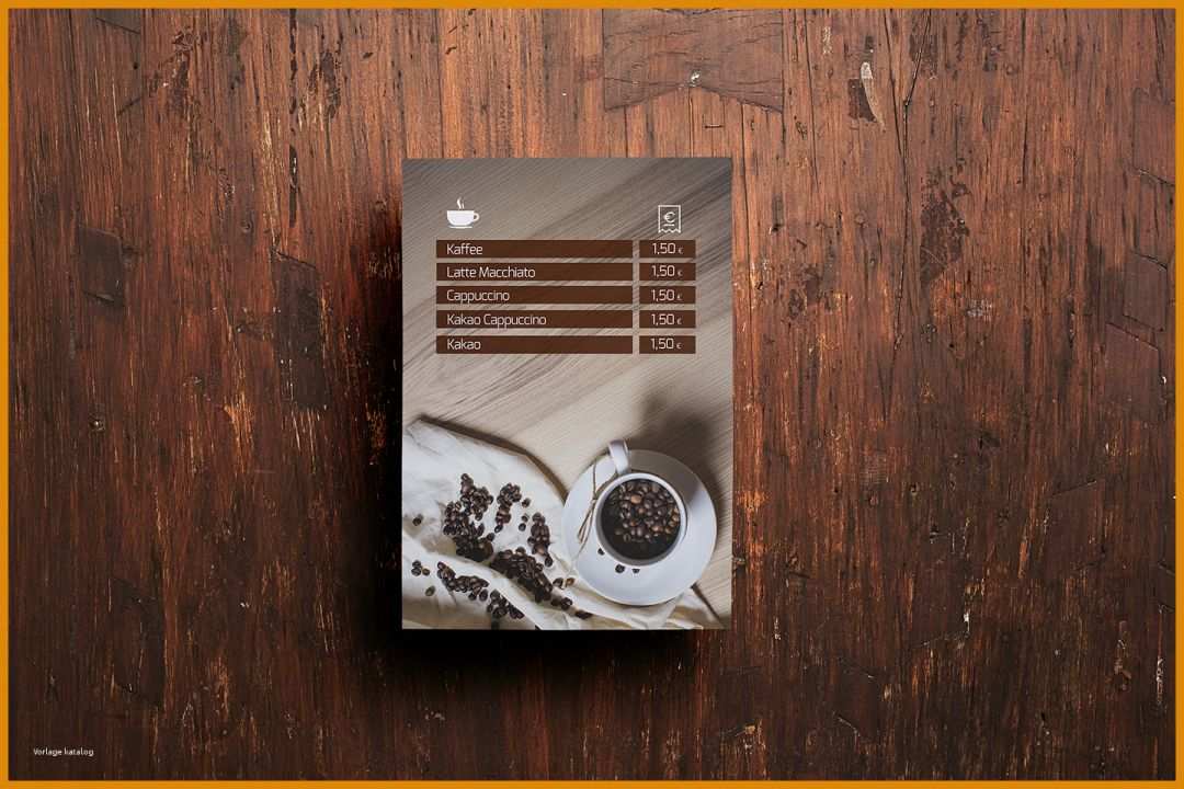 Kreativ Kaffeekarte Vorlage 1440x960