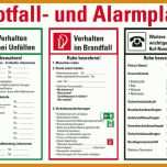 Fabelhaft Notfall Und Alarmplan Vorlage Word 707x500