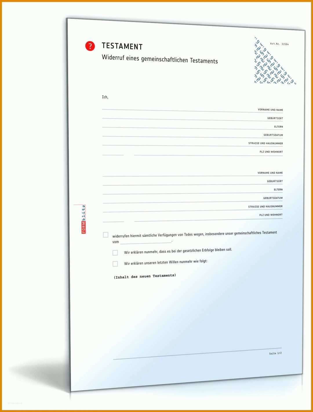 Bemerkenswert Testament Schweiz Vorlage Alleinstehend 1600x2100