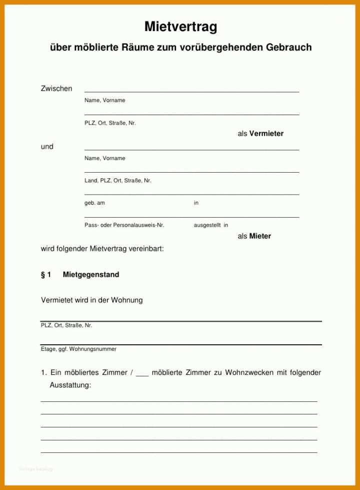 Einzigartig Wohnung Kündigen Vorlage Pdf 777x1056