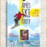 Ungewöhnlich Apres Ski Party Flyer Vorlage 1612x2149