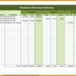 Empfohlen Ein Ausgaben Rechnung Excel Vorlage 1271x888