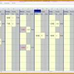 Perfekt Einsatzplanung Excel Vorlage Kostenlos 1600x859