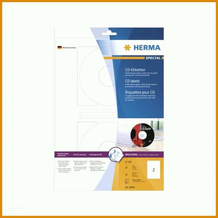 Bestbewertet Herma Cd Etiketten Vorlage 1000x1000