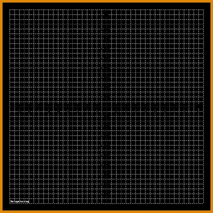 Koordinatensystem Vorlage 2d