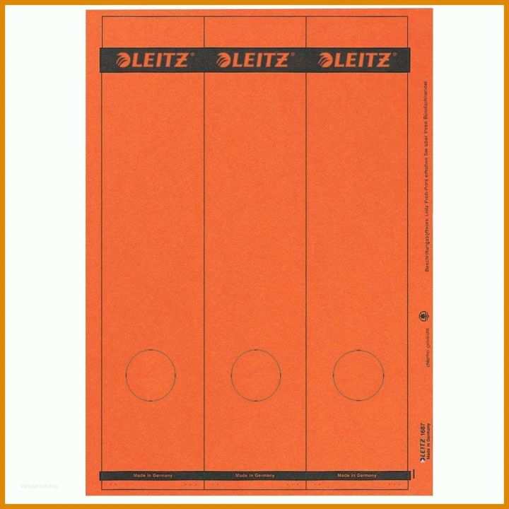 Einzahl Leitz 1687 Vorlage Word 1000x1000