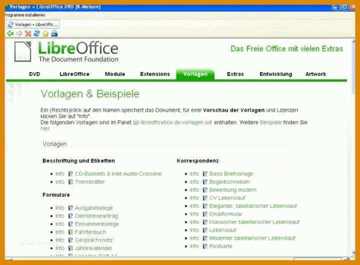 Moderne Libreoffice Datenbank Vorlagen 745x548