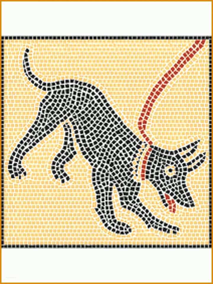Mosaik Vorlagen Erstellen Mosaik Vorlagen Vorlage Hund I