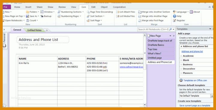 Onenote Vorlagen Download Onenote7