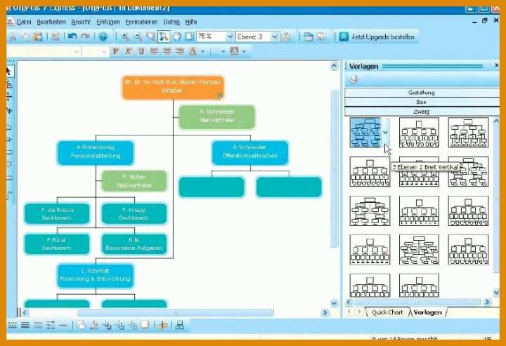 Ideal Organigramm Vorlage Powerpoint 787x539