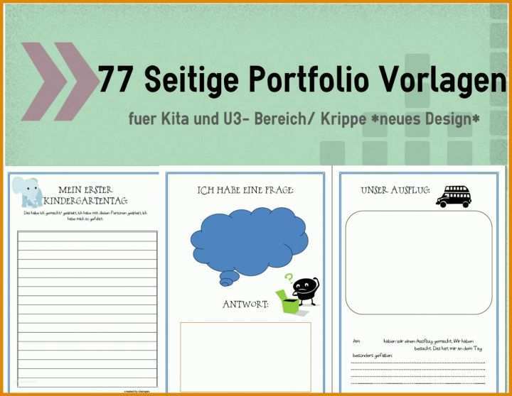 Moderne Portfolio Vorlagen Pdf 1600x1240