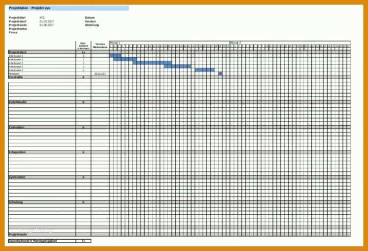 Bestbewertet Projektplan Vorlage Word Kostenlos 800x545