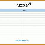 Spektakulär Putzplan Vorlage Kostenlos 1000x705