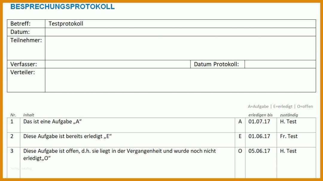 Staffelung Schriftführer Verein Protokoll Vorlage Word 1162x652