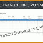 Spezialisiert Spesenabrechnung Vorlage 924x520