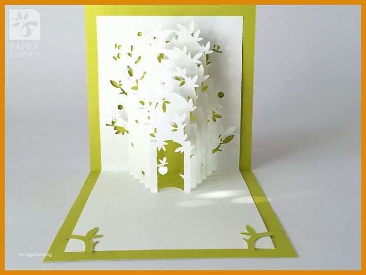 Kreativ Vorlage Pop Up Karte 800x600