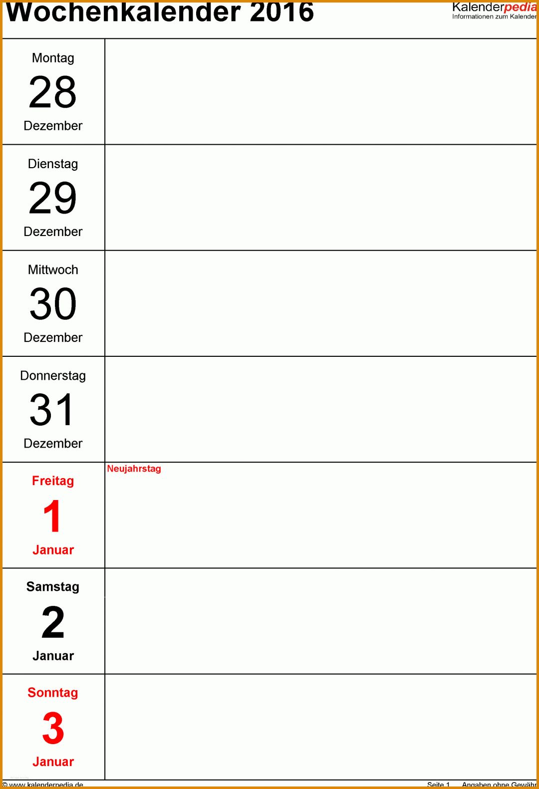Fabelhaft Wochenkalender Vorlage 2138x3129