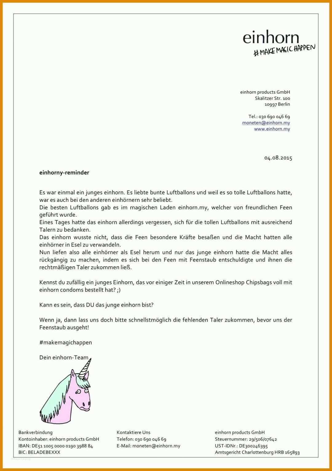 Wunderbar Zahlungserinnerung Vorlage 1240x1755