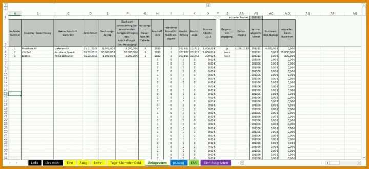 Ideal Buchhaltung Kleingewerbe Excel Vorlage 1458x669