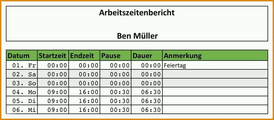 Rühren Datev Zeiterfassung Mitarbeiter Vorlage 2046x901