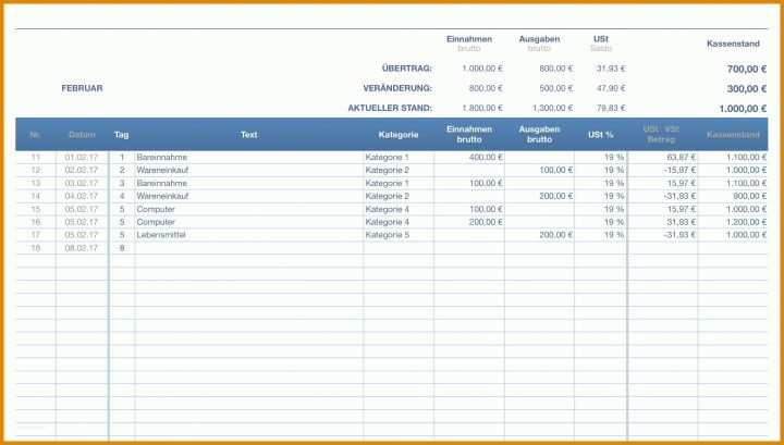 Spektakulär Kassenbuch Vorlage Numbers Kostenlos 2022x1148