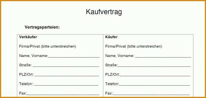 Wunderschönen Kaufvertrag Privat Vorlage 1833x875