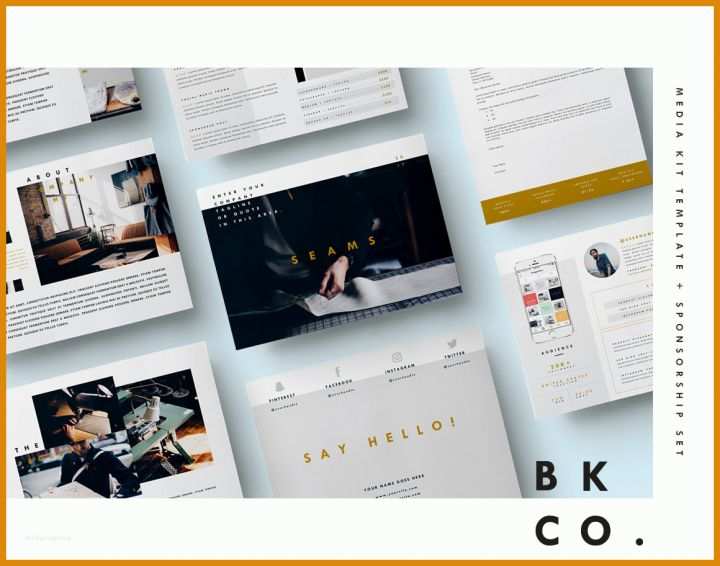 Faszinierend Media Kit Vorlage 1160x912
