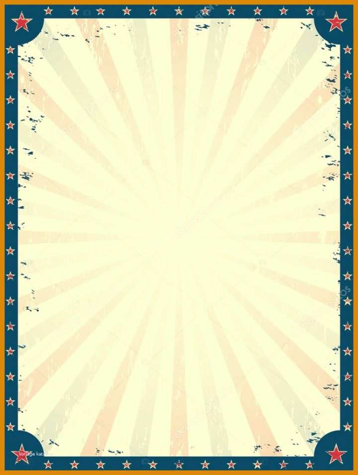 Ideal Plakat Vorlage 772x1024