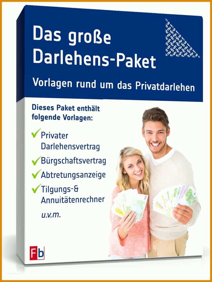 Faszinieren Privatdarlehen Vorlage 1125x1500