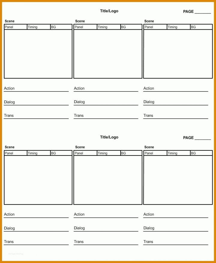 Spektakulär Storyboard Vorlage 1056x1288