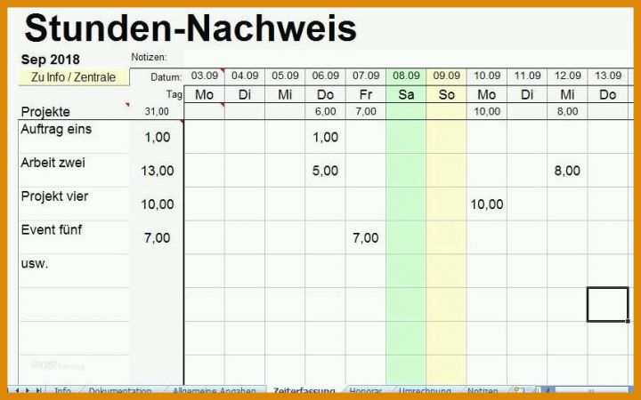 Stundenrechner Excel Vorlage 21 Stundenrechner Excel