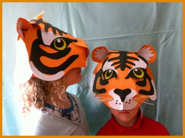 Allerbeste Vorlage Tiermaske 800x600
