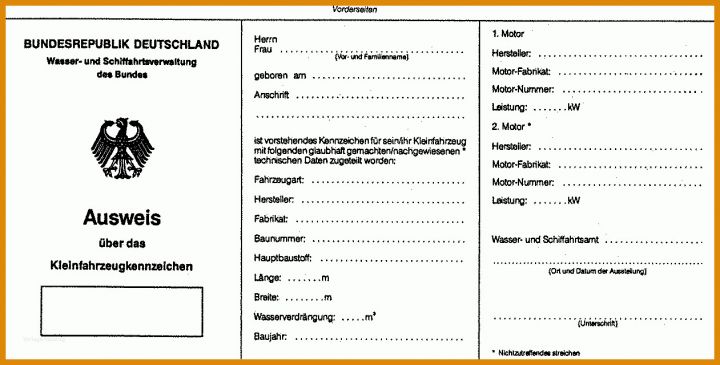 Ausnahmsweise Ausweis Vorlage 1261x640
